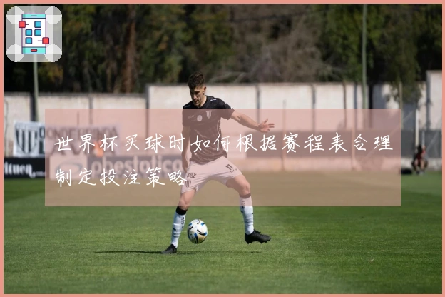 世界杯买球时如何根据赛程表合理制定投注策略