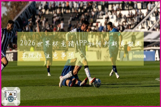 2026世界杯竞猜APP如何判断真假及正规性注意事项