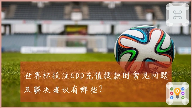 世界杯投注app充值提款时常见问题及解决建议有哪些？